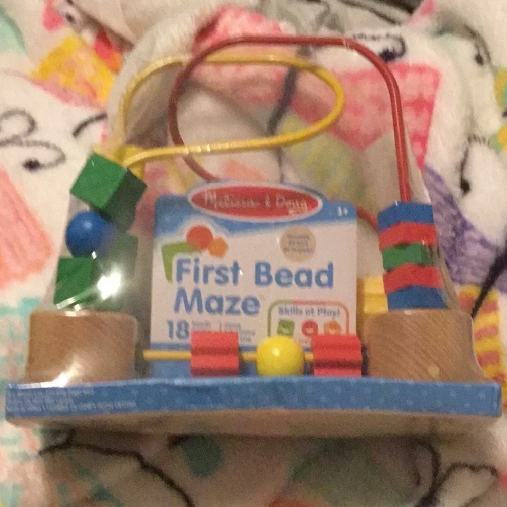 Melissa and Doug First bead maze toy